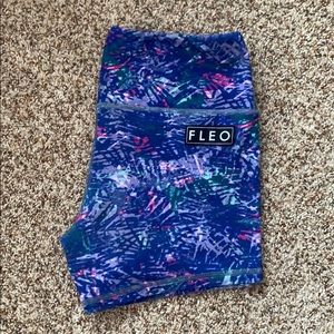 FLEO Power High Rise Shorts